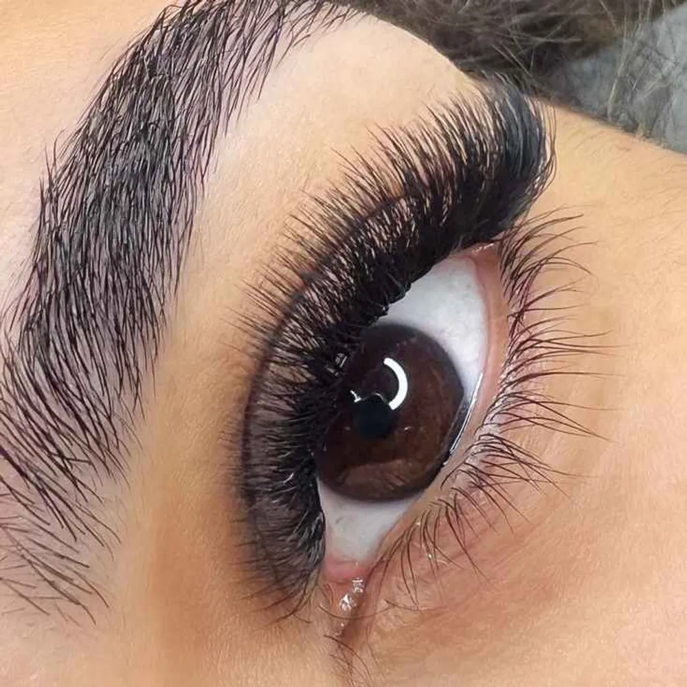 خدمات اکستنشن مژه و لیفت لمینت